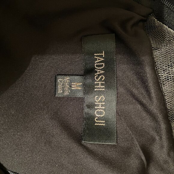 Tadashi Shoji Black Dress Lace - Picture 4 of 5